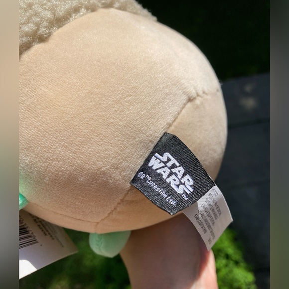 Star Wars Grogu Cuutopia Baby Yoda Squishy Plush Stuffed Animal Toy - Picture 8 of 14